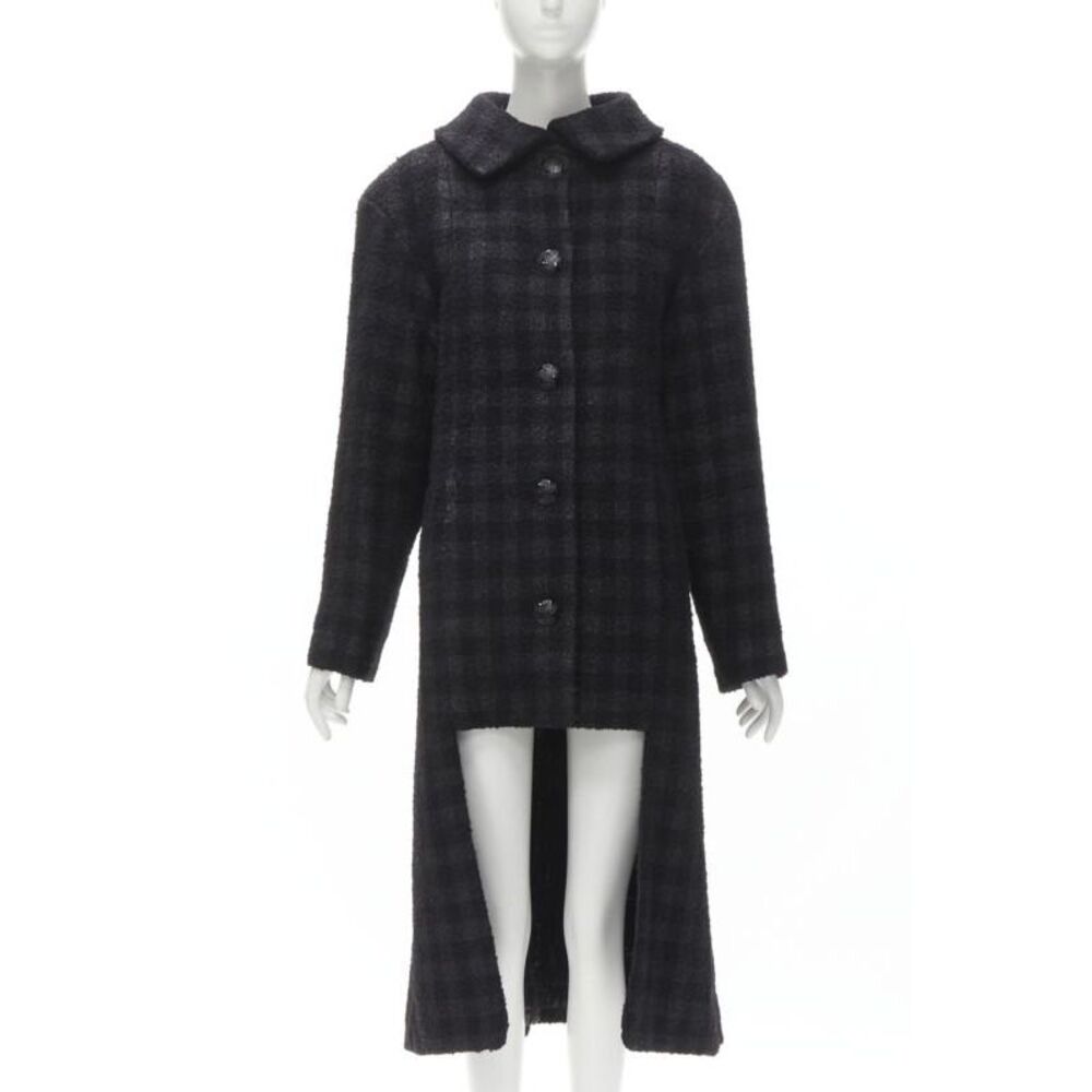 Chanel 2013 Lurex Tweed High Low Coat